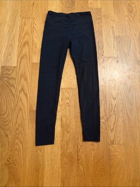 Athleta Girls Black High-Rise Performance Leggings